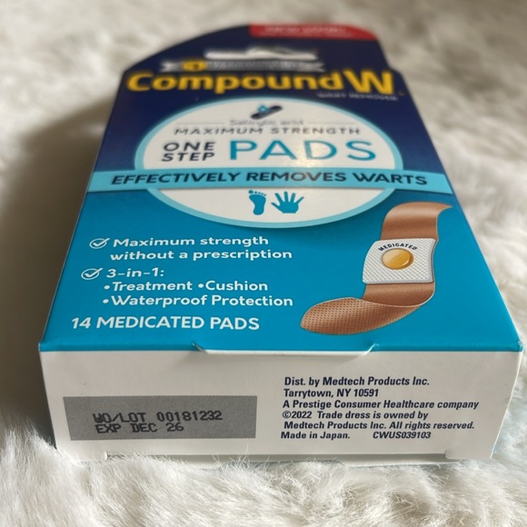 New in original box from pharmacy Compound W One Step Pads purchased April 2024 - Picture 4 of 5